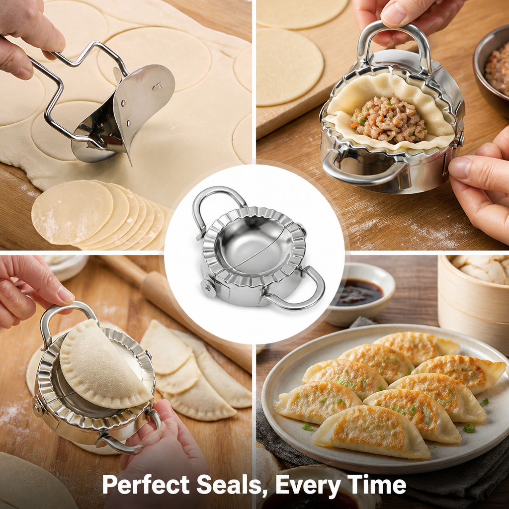 DumplingPro™ — Shape and Seal with Ease