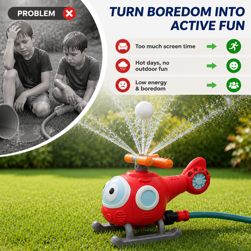 AquaCritter™ — Outdoor Water Sprinkler Toy