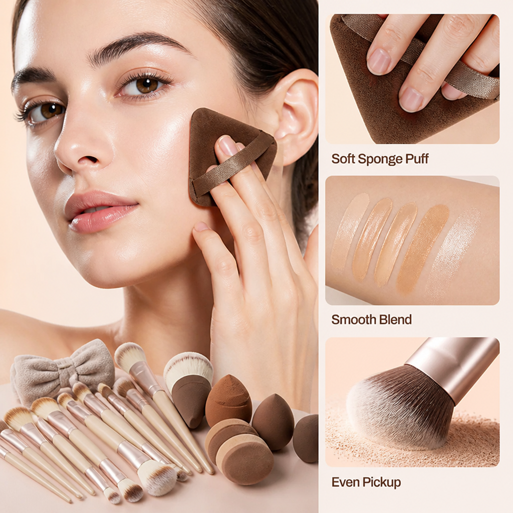 VelvetGlow™ - 32-Piece Makeup Brush Collection