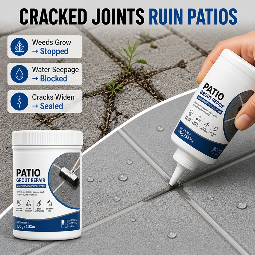 GroutGarden™ Patio Joint Filler — Refresh Paving Joints