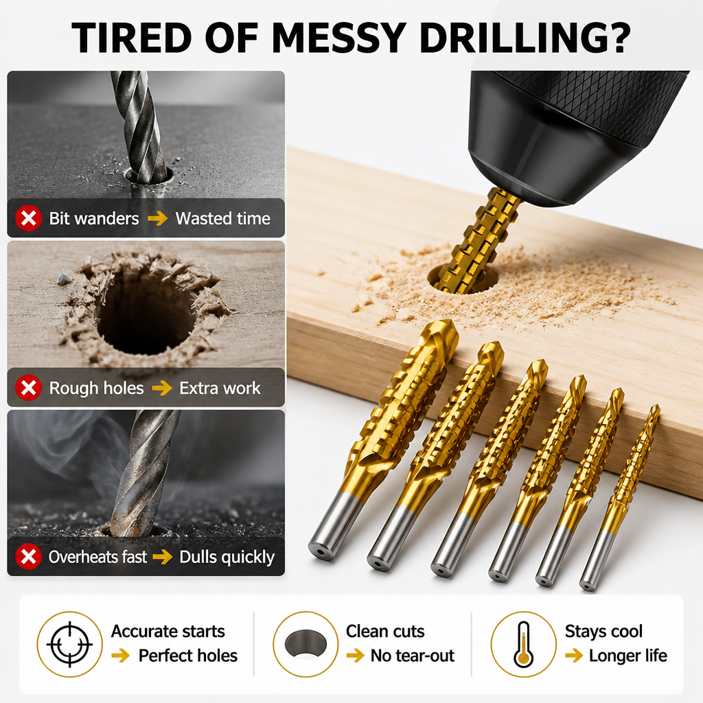 DrillMax™ - Multi-Material Drill Bit Set