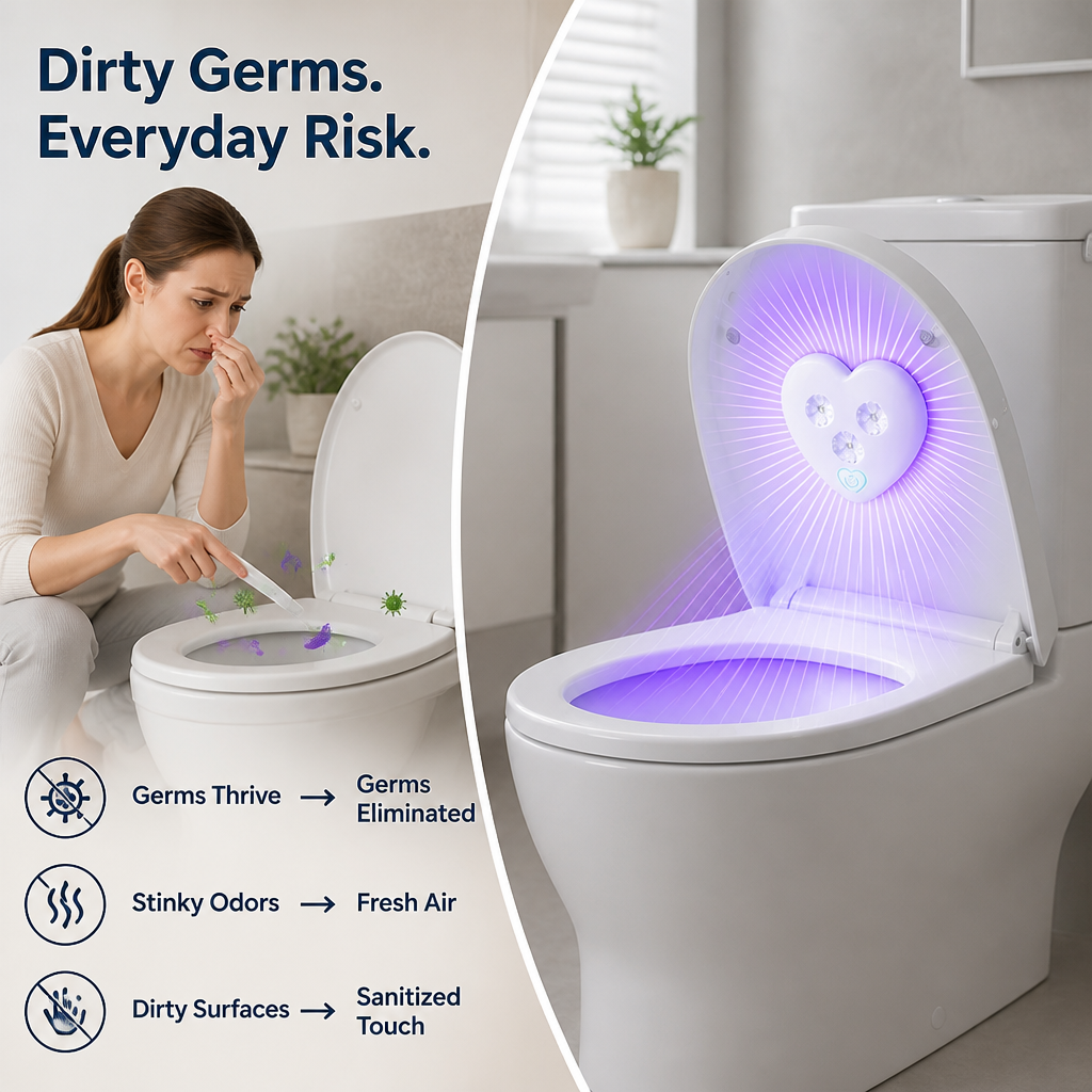 ToiletGlow™ — Shine, Freshness, and Cleanliness