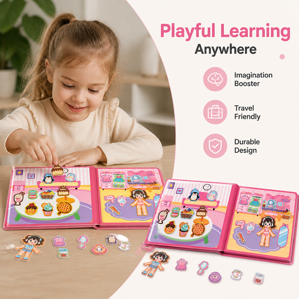 TinyTales™ - Magnetic Story & Learning Book