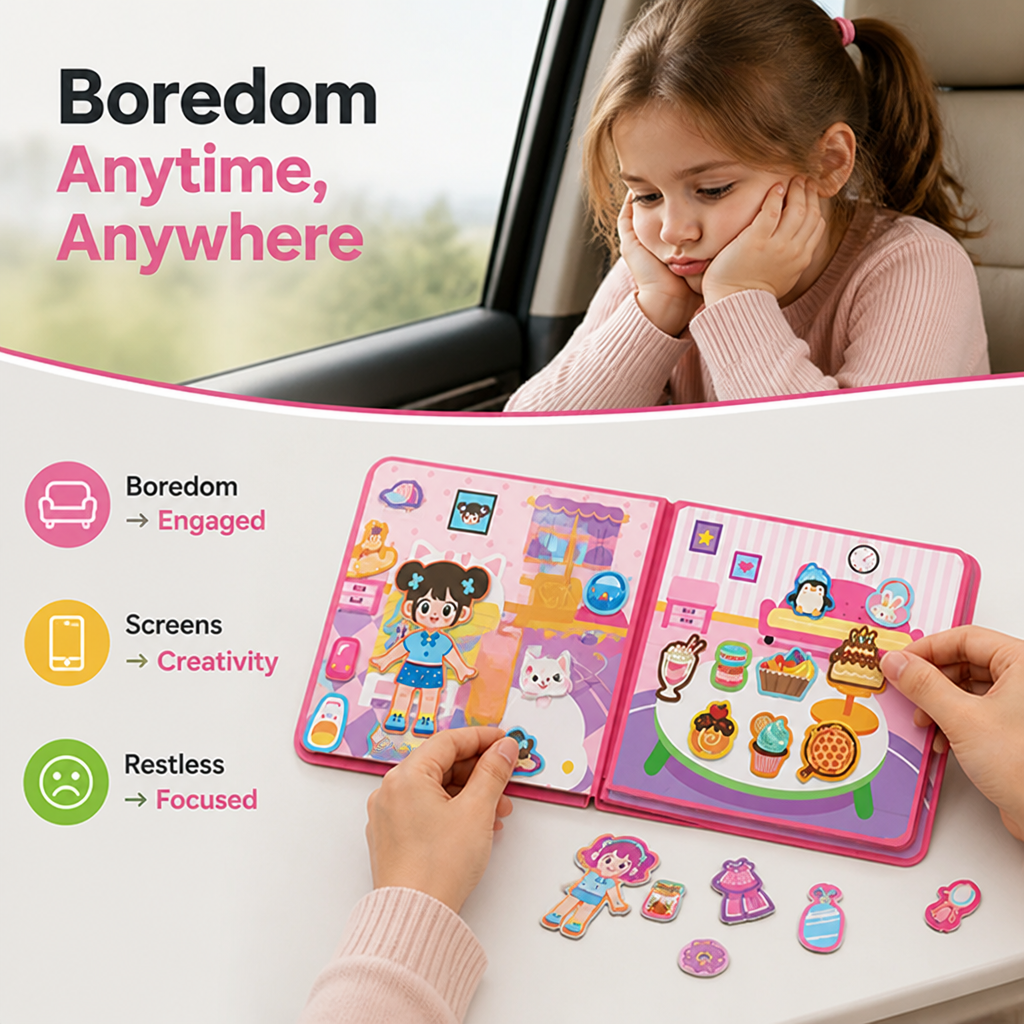 PlayBook™ — Interactive Dress-Up Activity Book