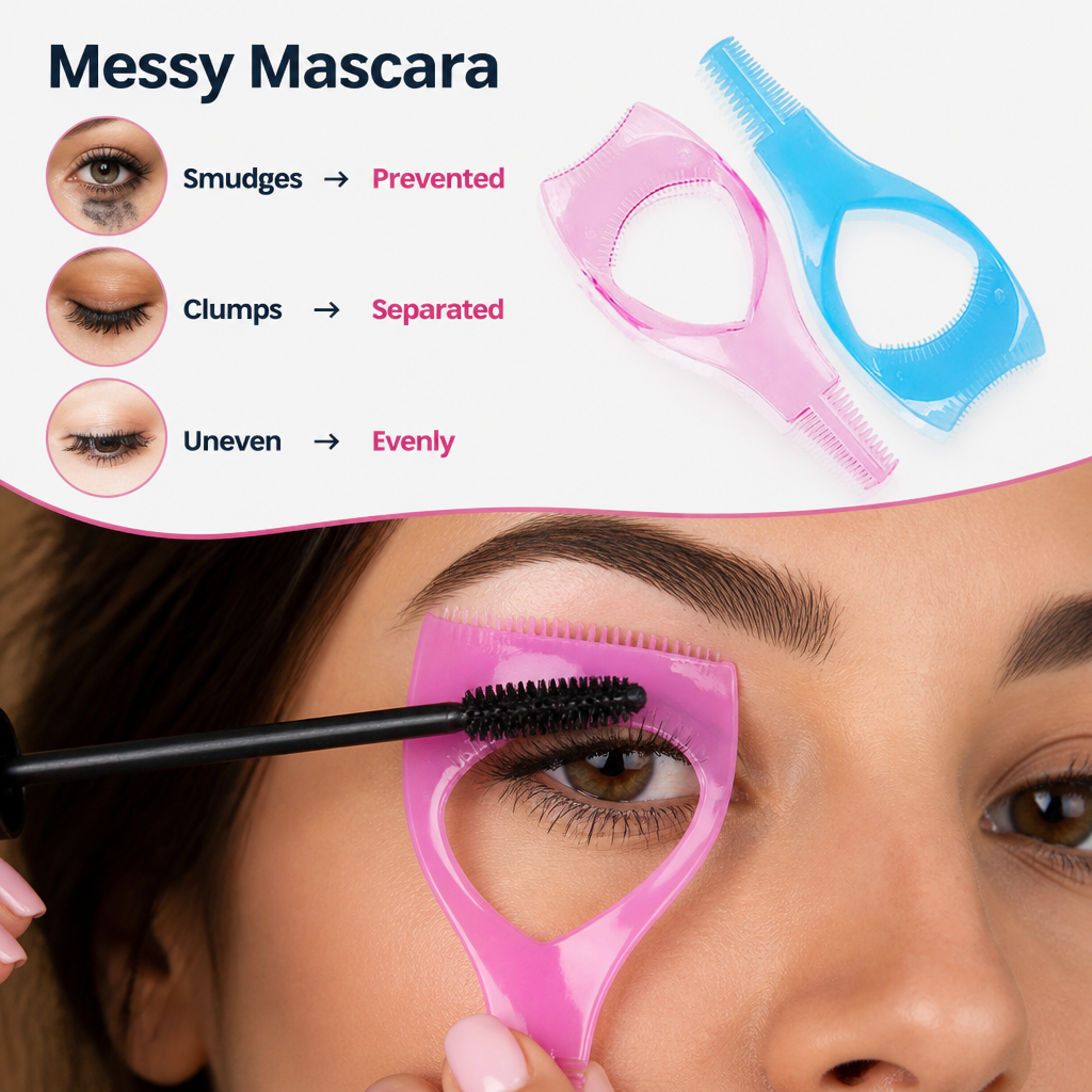 MascaraMate™ — Dual-Sided Lash Applicator