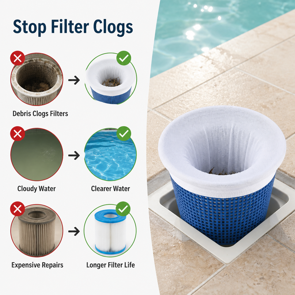 AquaCatch™ — Trap Pool Debris Before It Becomes a Problem