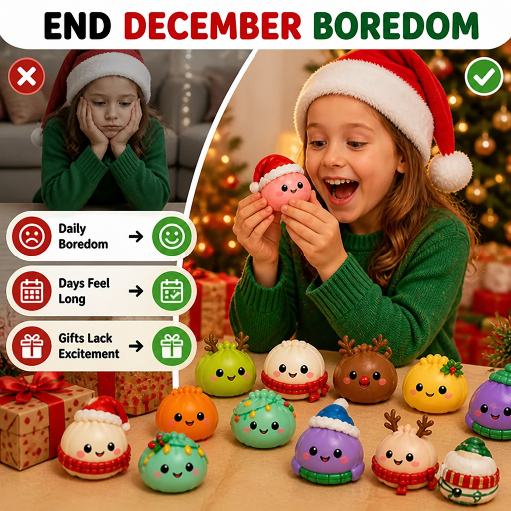 JollySquish™ 24-Day Advent Squishy Calendar