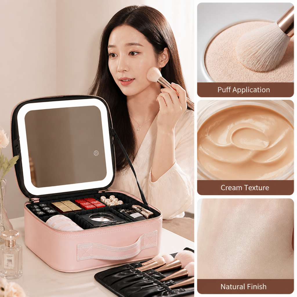 GlamCarry™ — Makeup Travel Case