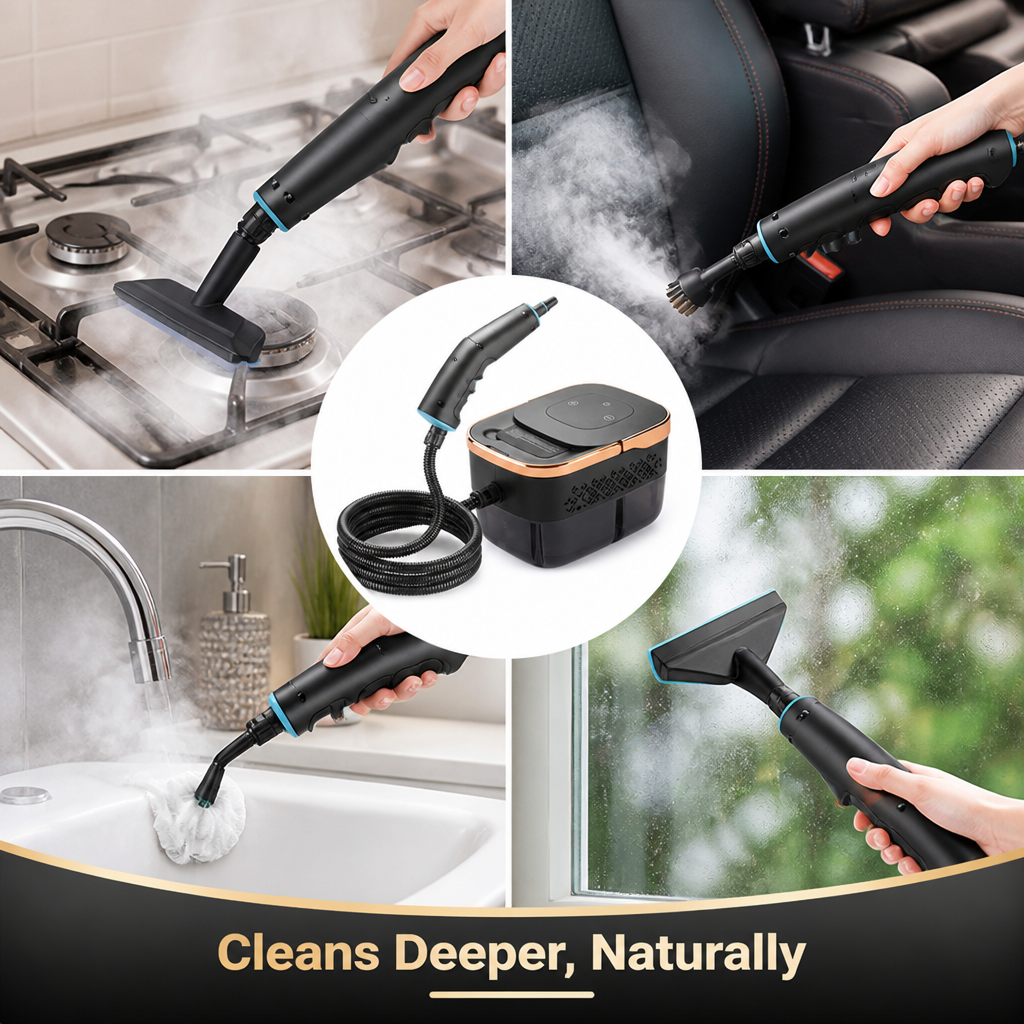 SteamPro™ — Multi-Surface Steam Cleaner