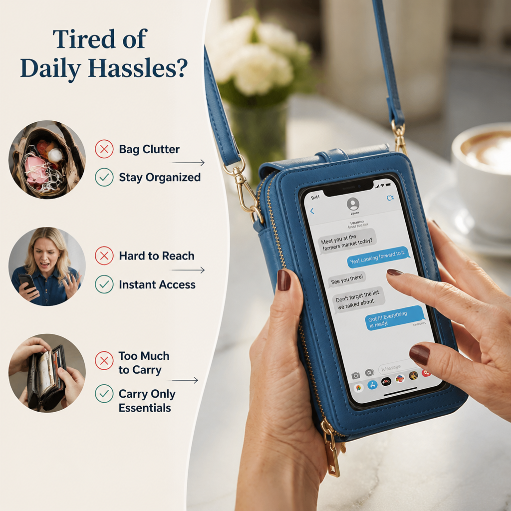 CrossbodyGo™ — Easy Access, Effortless Carry