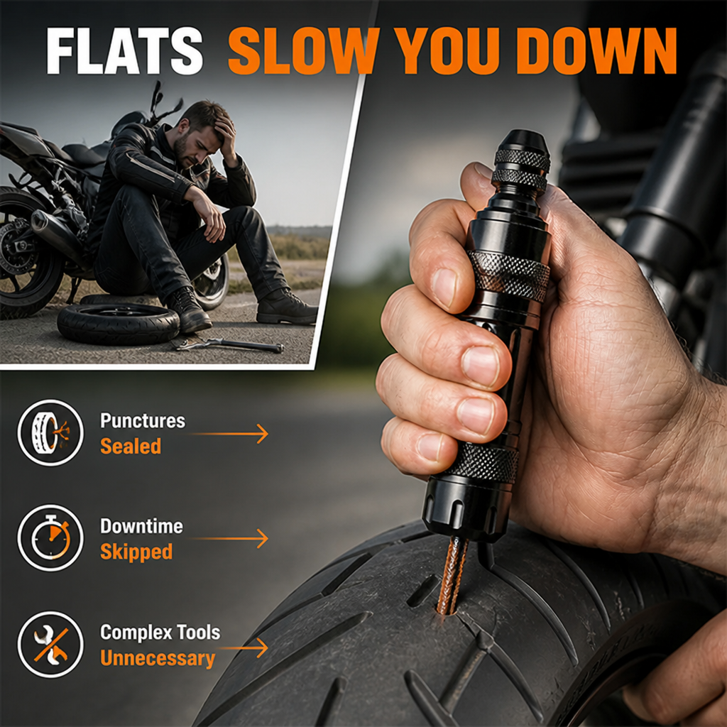 TireRescue™ — Handy Flat Tire Repair Tool for Fast Fixes