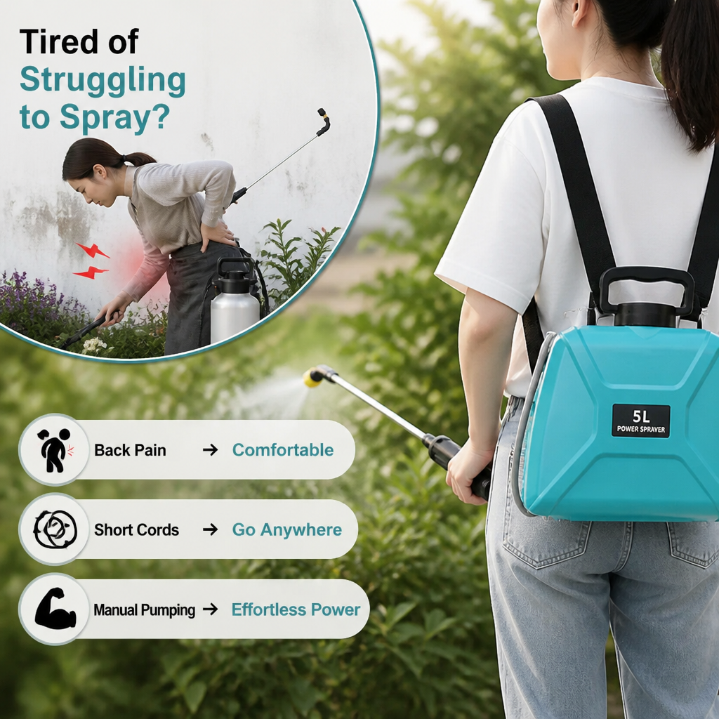 SprayEase™ - Hands-Free Watering Sprayer