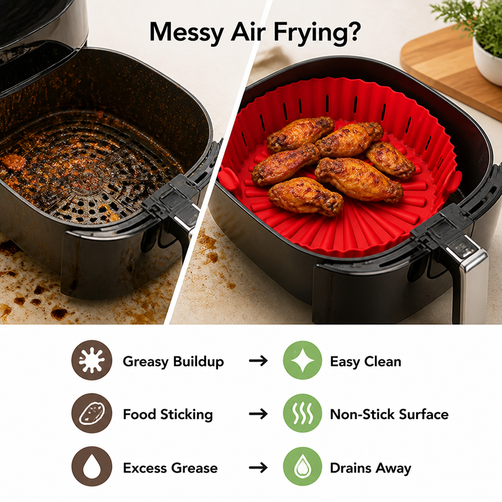 AirCrisp™ — Non-Stick Air Fryer Basket