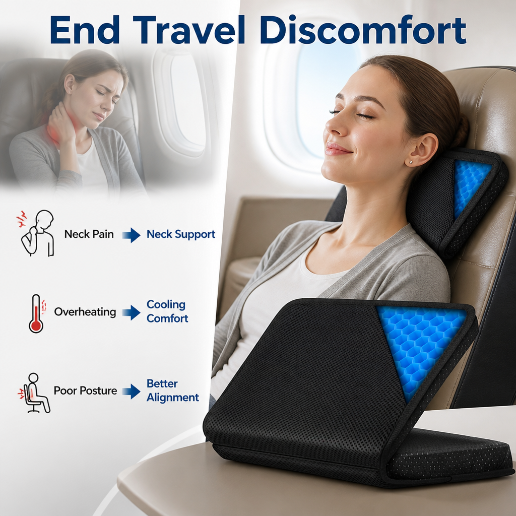 CloudRest™ — Lightweight Travel Footrest