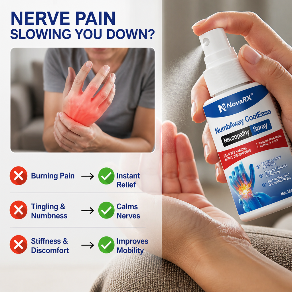 NerveEase™ — Fast-Acting Targeted Nerve Relief Spray