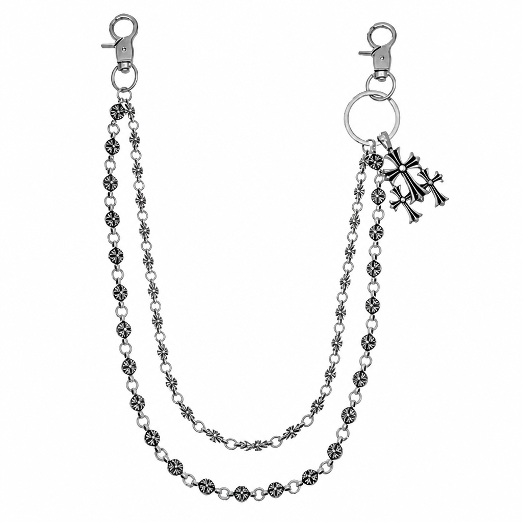 UrbanChain™ — Layered Jeans Chain Accessory