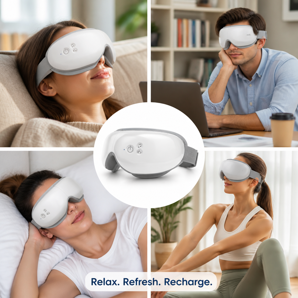 VisionRest™ — Heated Eye Massager