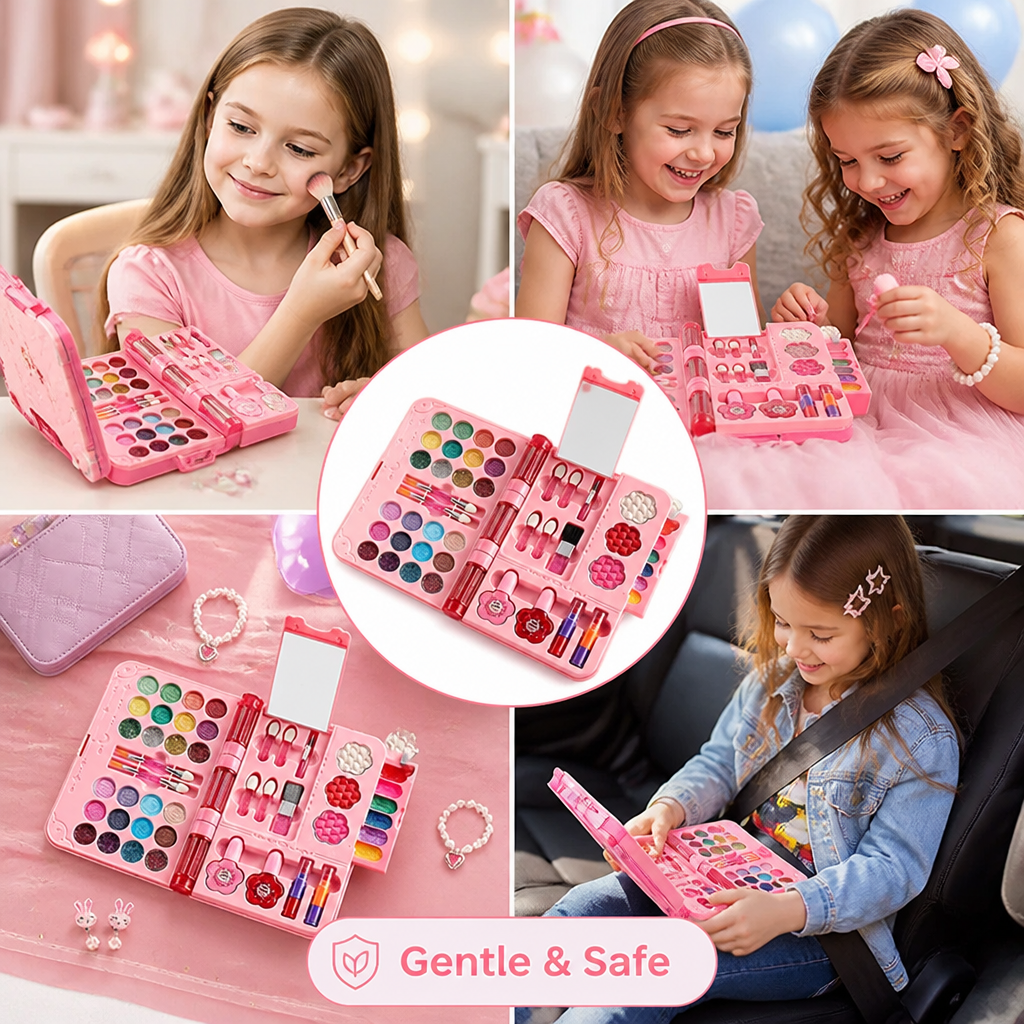MiniGlam™ — Portable Kids Makeup & Beauty Kit