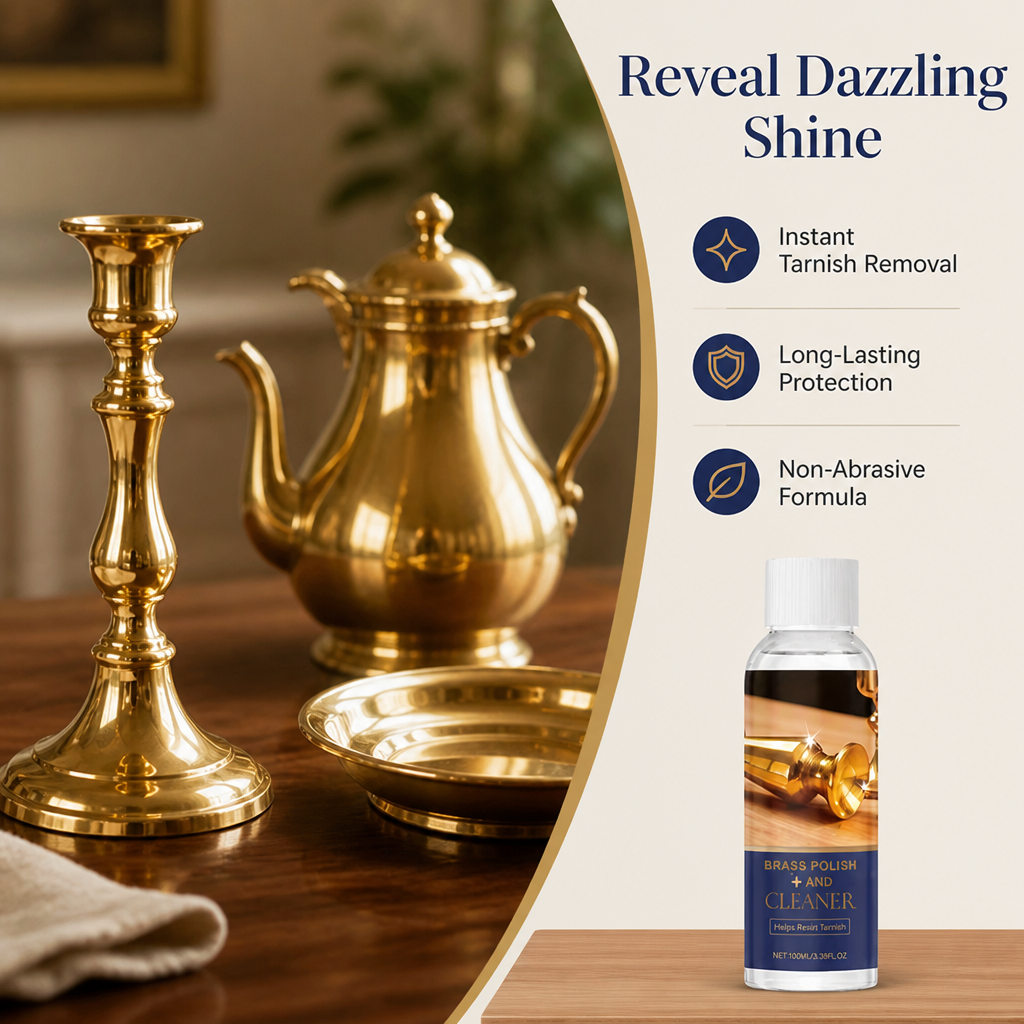 ShineRestore™ - Brass & Copper Cleaning Solution