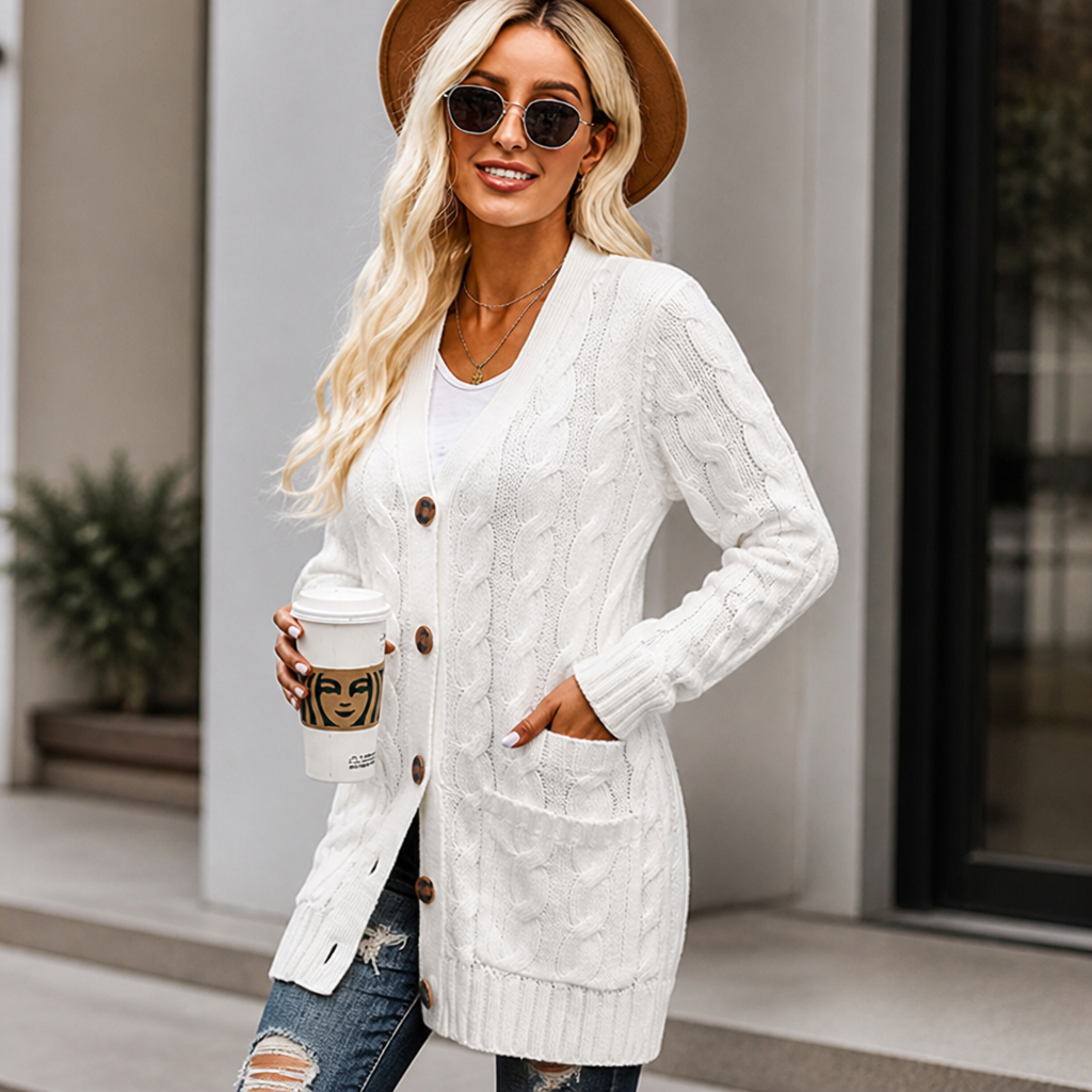 Hollis™ Women's Cable-Knit Cardigan