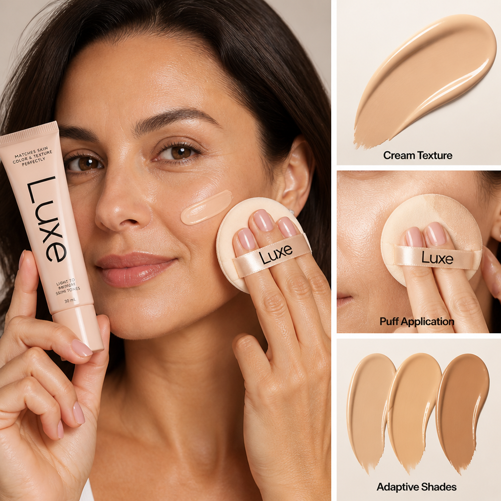 Veluxe™ Adaptive Foundation — Natural, Even Glow
