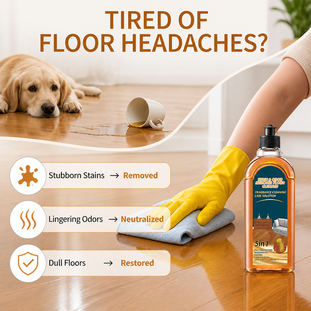 PlankGleam™ Floor Cleaner — Fresh, Streak-Free Floors