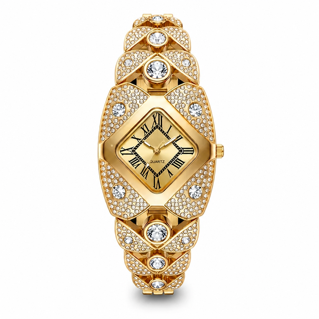 Aurelia™ - Timeless Crystal Elegance Watch