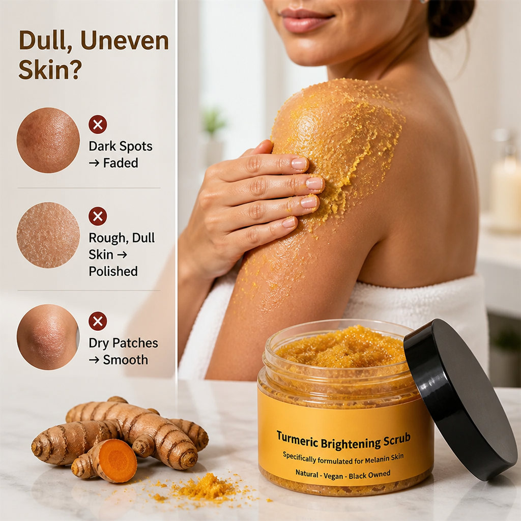 GlowTurmeric™ — Brightening Body Scrub