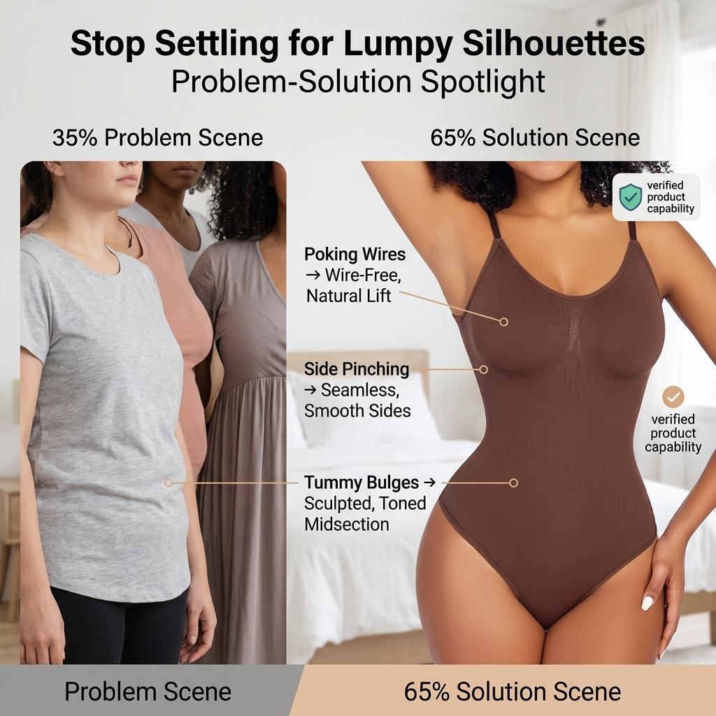 Velvine™ Seamless Thong Bodysuit — Smooth Shaping Comfort