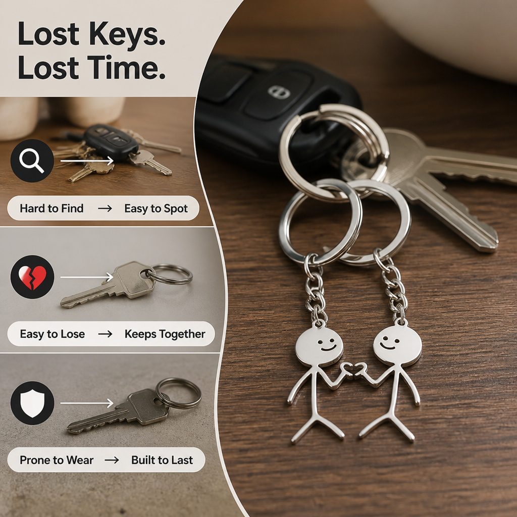 KeyLink™ — Durable Matching Keychain