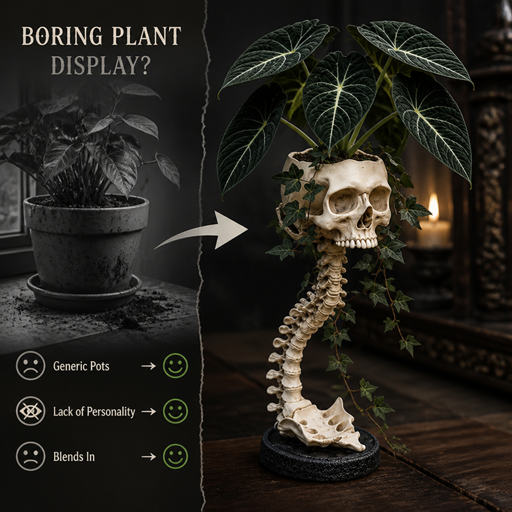 BoneBloom planter