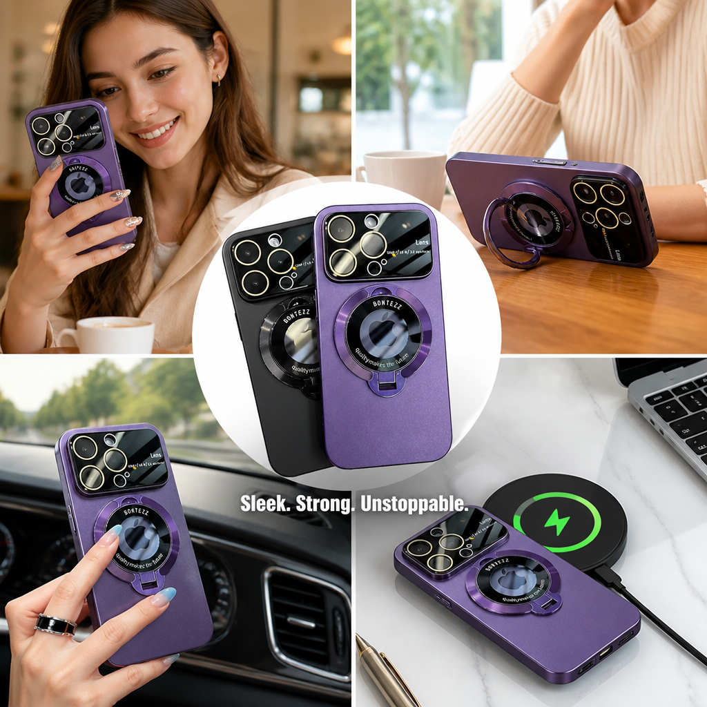 Ringora™ — Stylish Phone Case With a Rotating Ring Stand