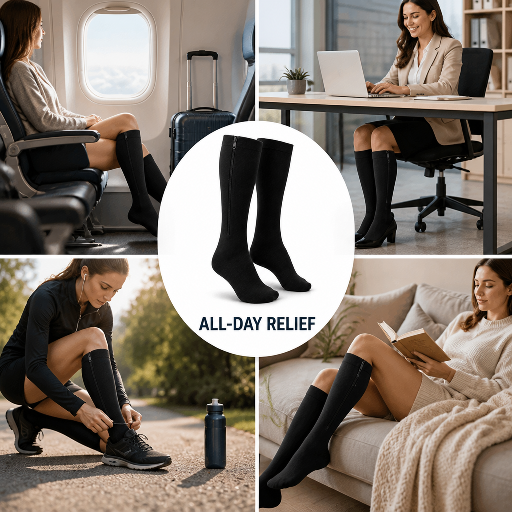 ComfortCore™ — Cushioned Support Socks