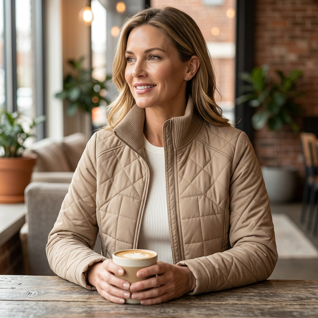 Velisse™ Women's Lightweight Zip Jacket — Effortless Everyday Layer