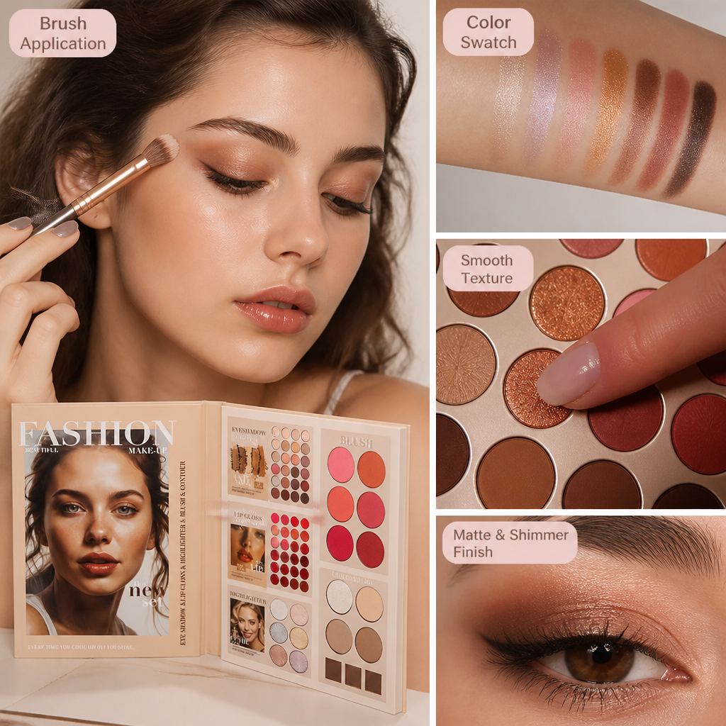 PaletteBloom™ 5-Layer Fold-Out Makeup Palette