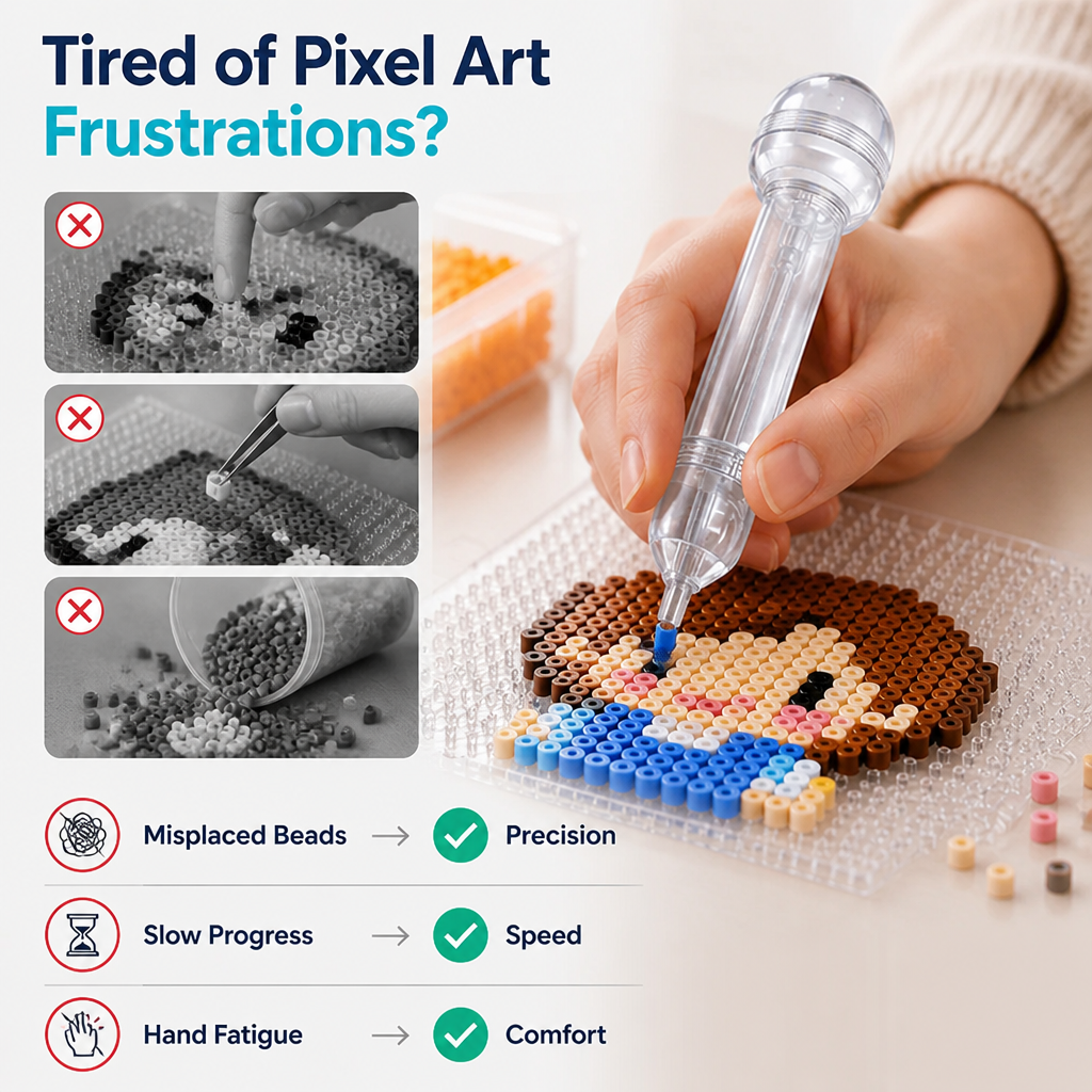PixelCraft™ — Precision Diamond Painting Pen