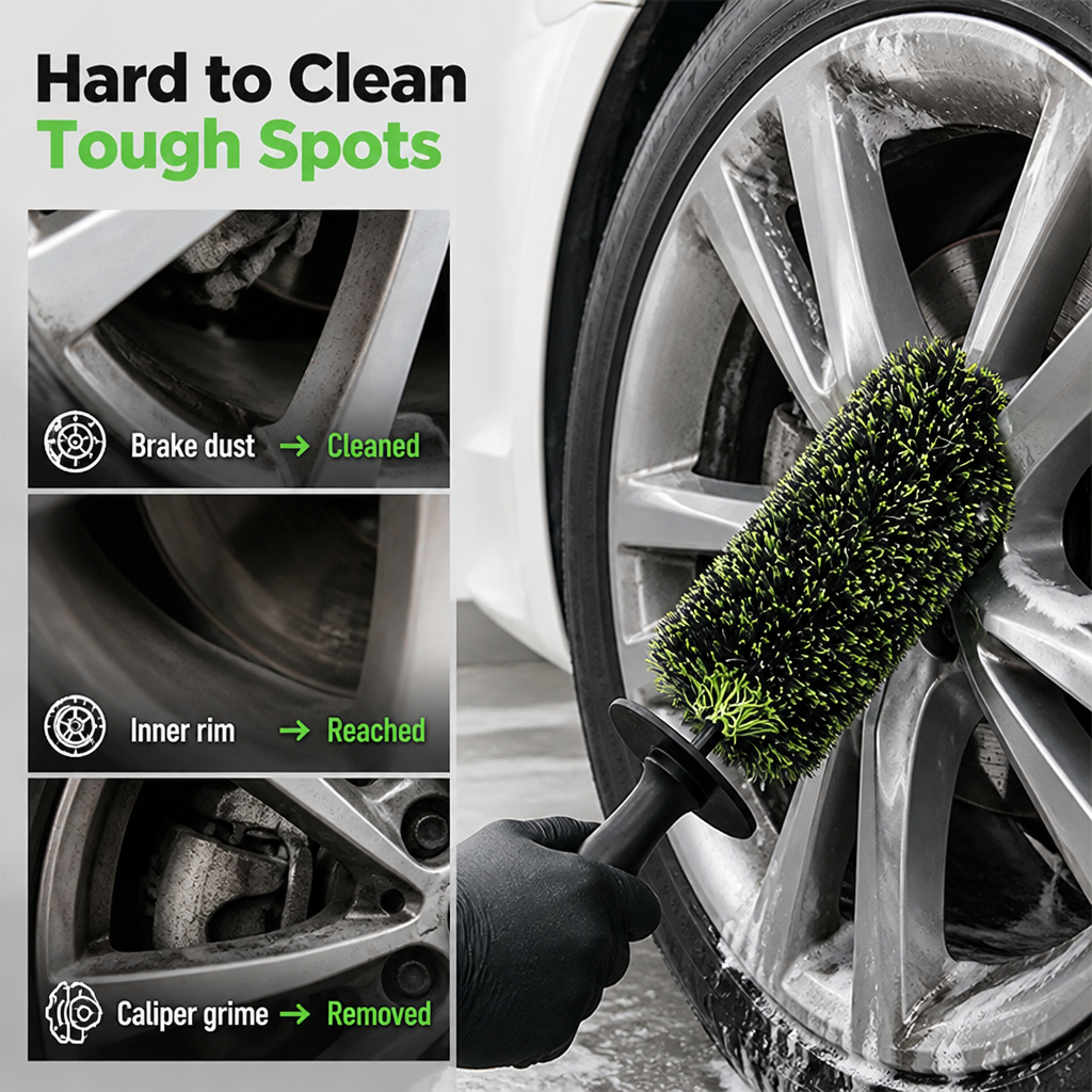 RimRevive™ - Heavy-Duty Wheel Cleaning Brush