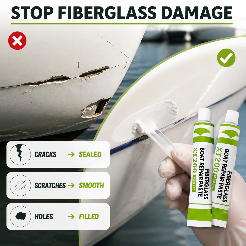 FiberFix Pro™ - Instant Fiberglass Repair Paste