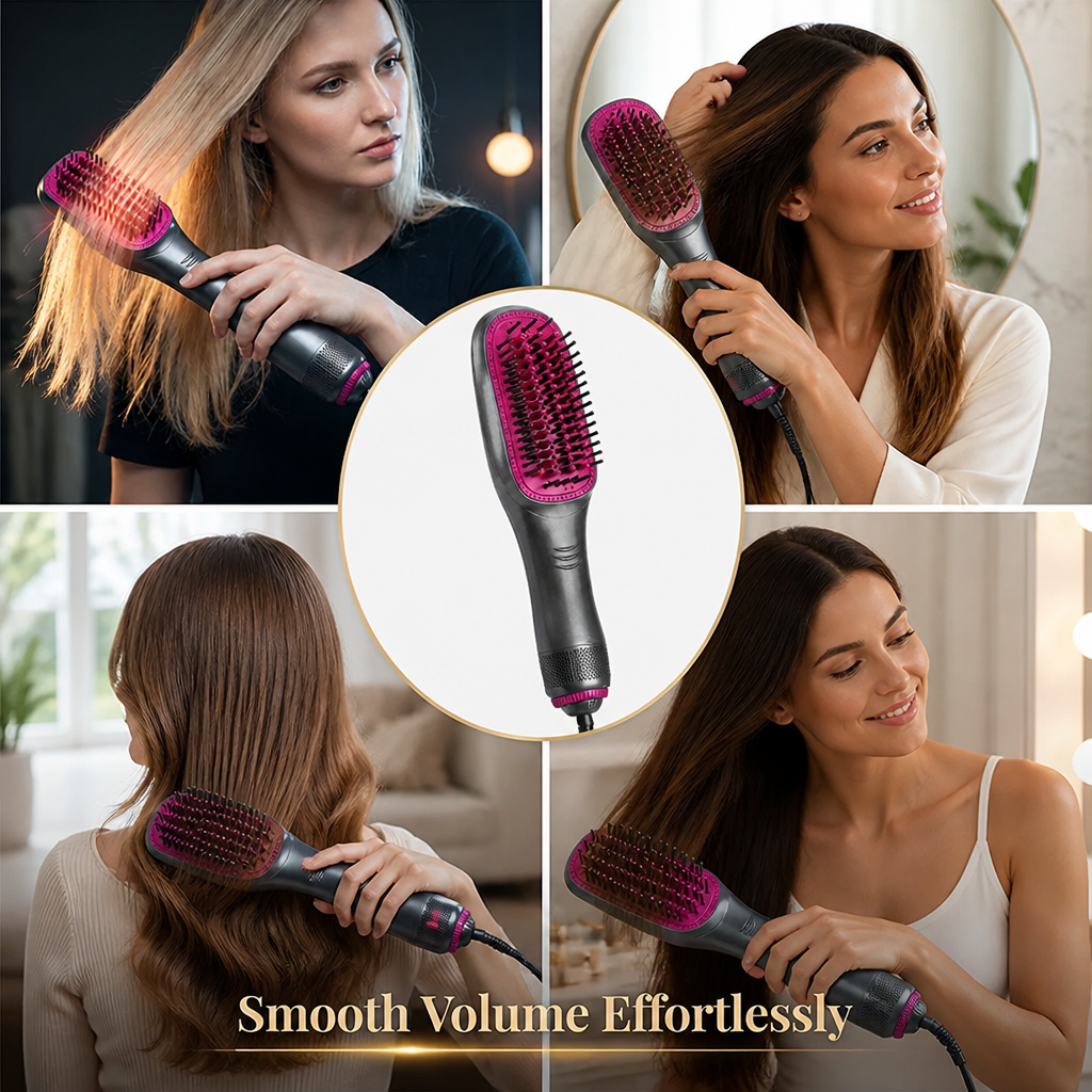 AirGlow™ - One-Step Hair Dryer & Styler