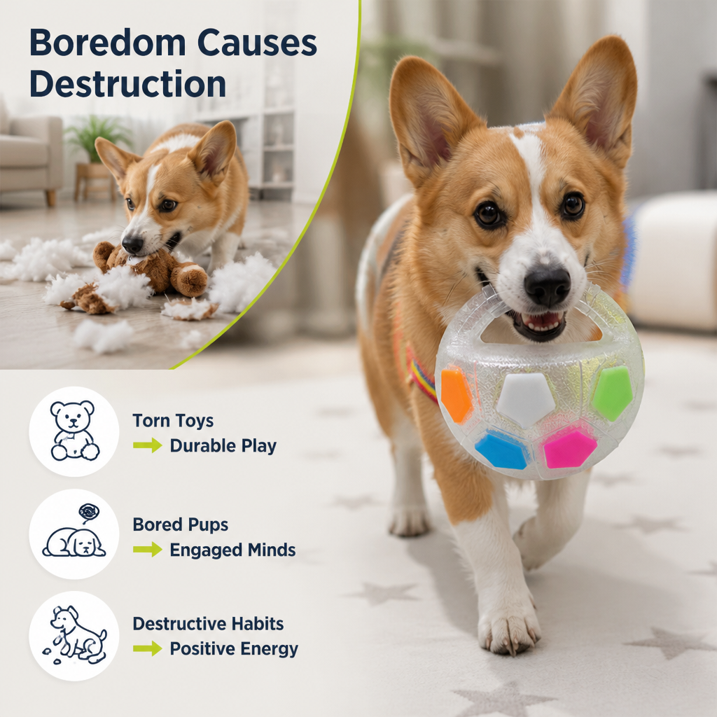 ChewChamp™ Interactive Dog Ball — Tough Play For Dogs