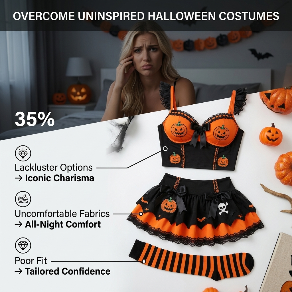 CovenGlow™ Pumpkin Witch Costume Set — Ready For Halloween Night