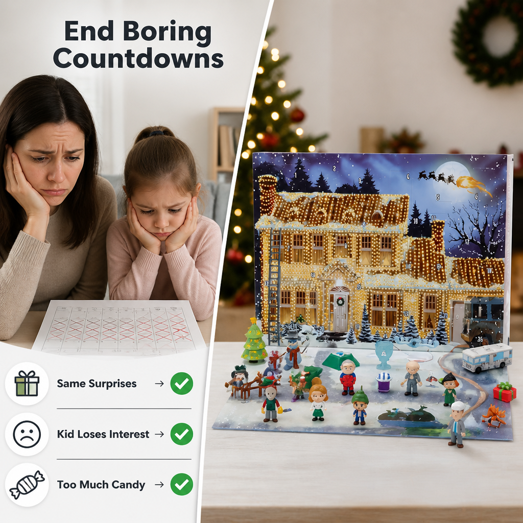 FestiveBuild™ — Christmas Village Building Set