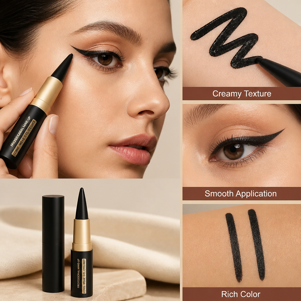 InkLock™ Waterproof Gel Eyeliner Stick