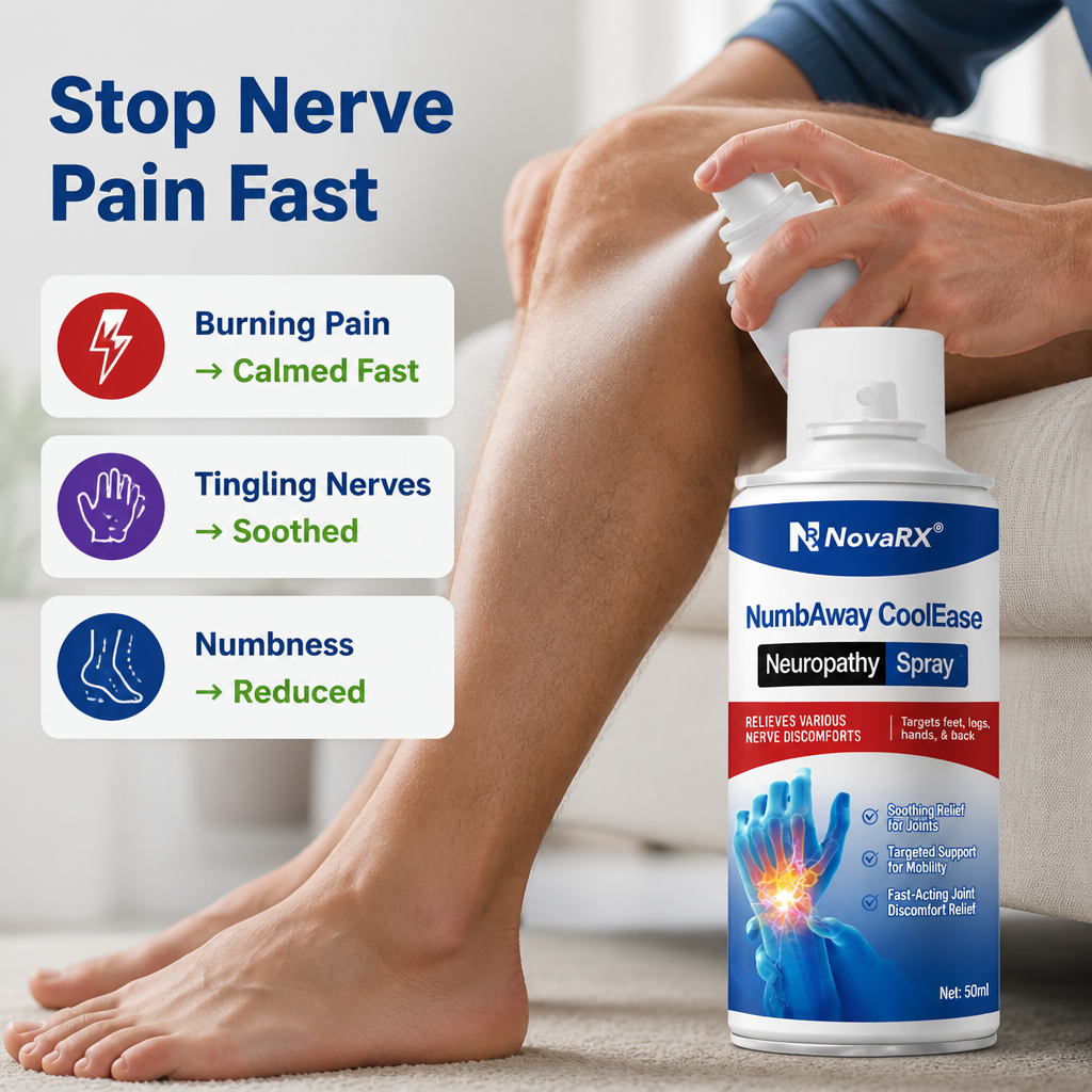NerveGuard™ — Targeted Nerve Pain Relief Spray