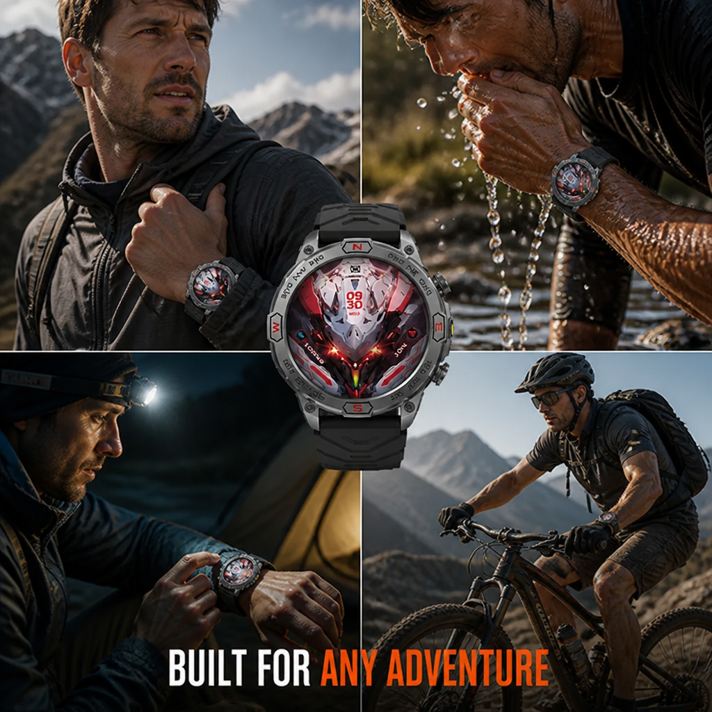 RidgeCore™ Rugged Outdoor Smartwatch
