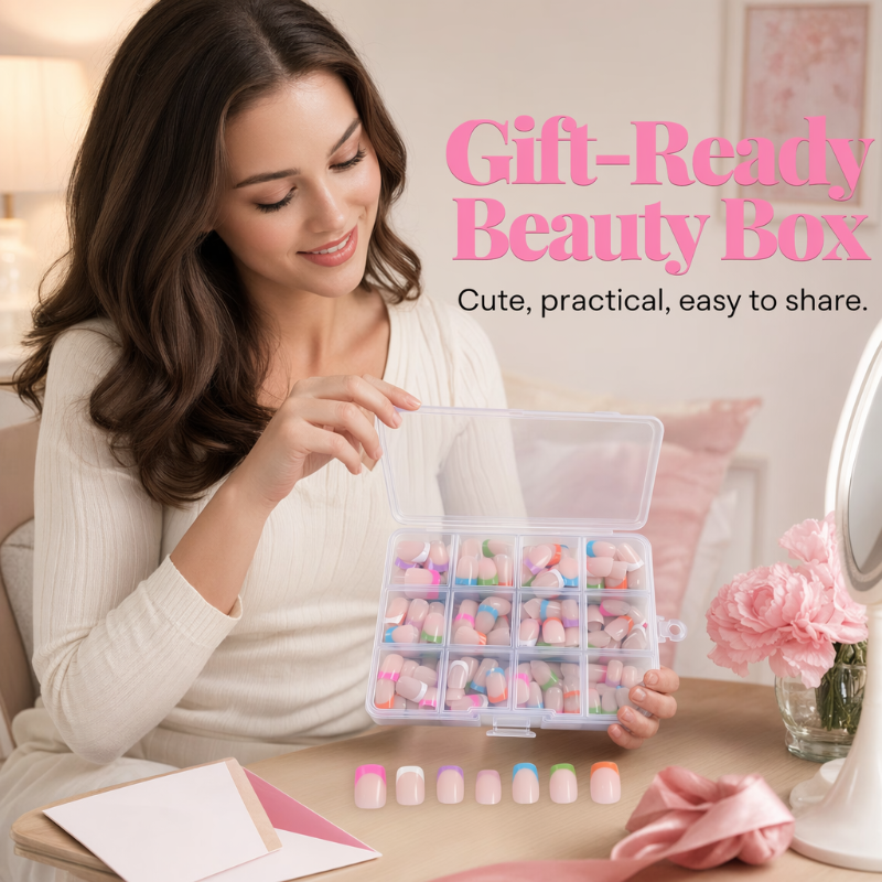NailEase™ - Instant Press-On Nail Storage Case