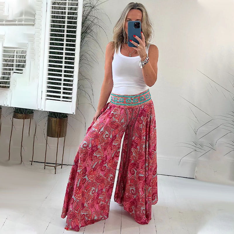 VioraBreeze™ Patchwork Pants — Unleash All-Day Comfort and Bold, Standout Style