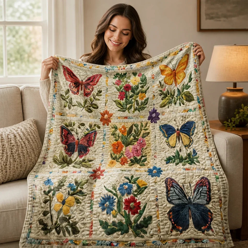 Petalwrap™ Floral Flannel Throw Blanket — Soft, Vibrant Cozy Layer