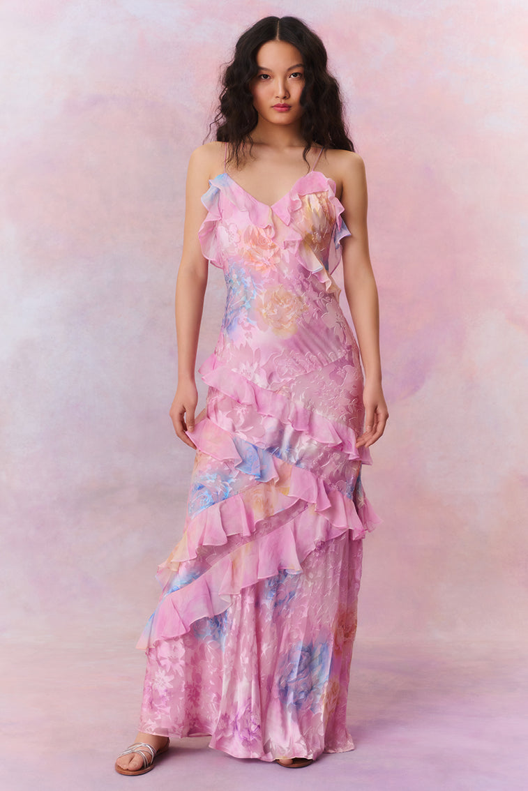 DARCEL | Ruffle Maxi Dress