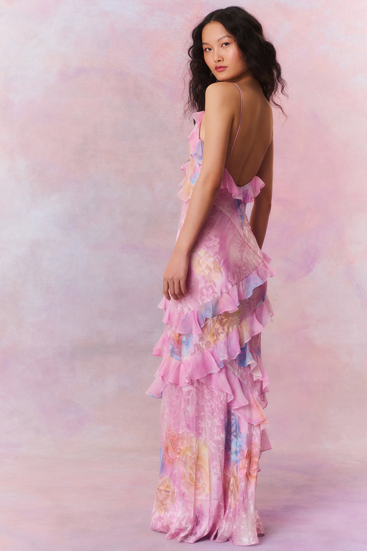 DARCEL | Ruffle Maxi Dress